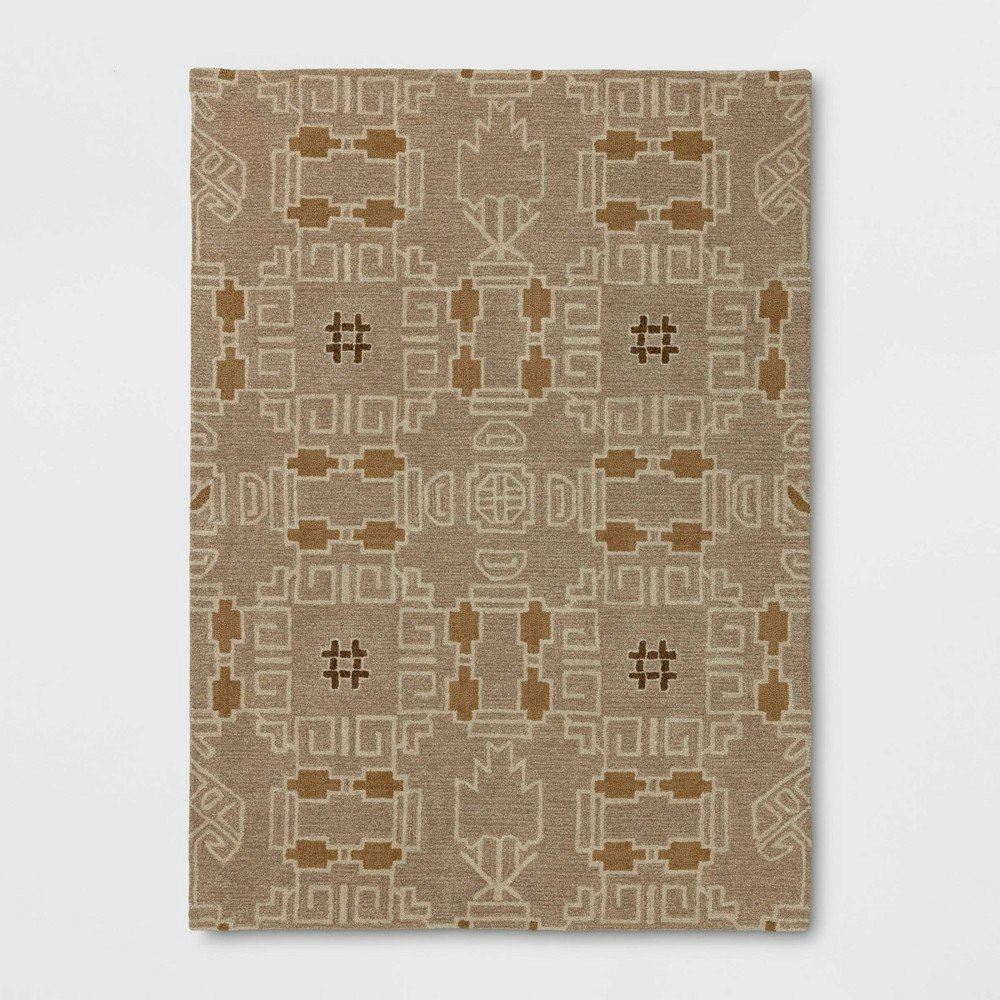 Threshold 5'x7' Global Handtufted Area Rug: $150 Threshold 5'x7' Global Handtufted Area Rug: $150