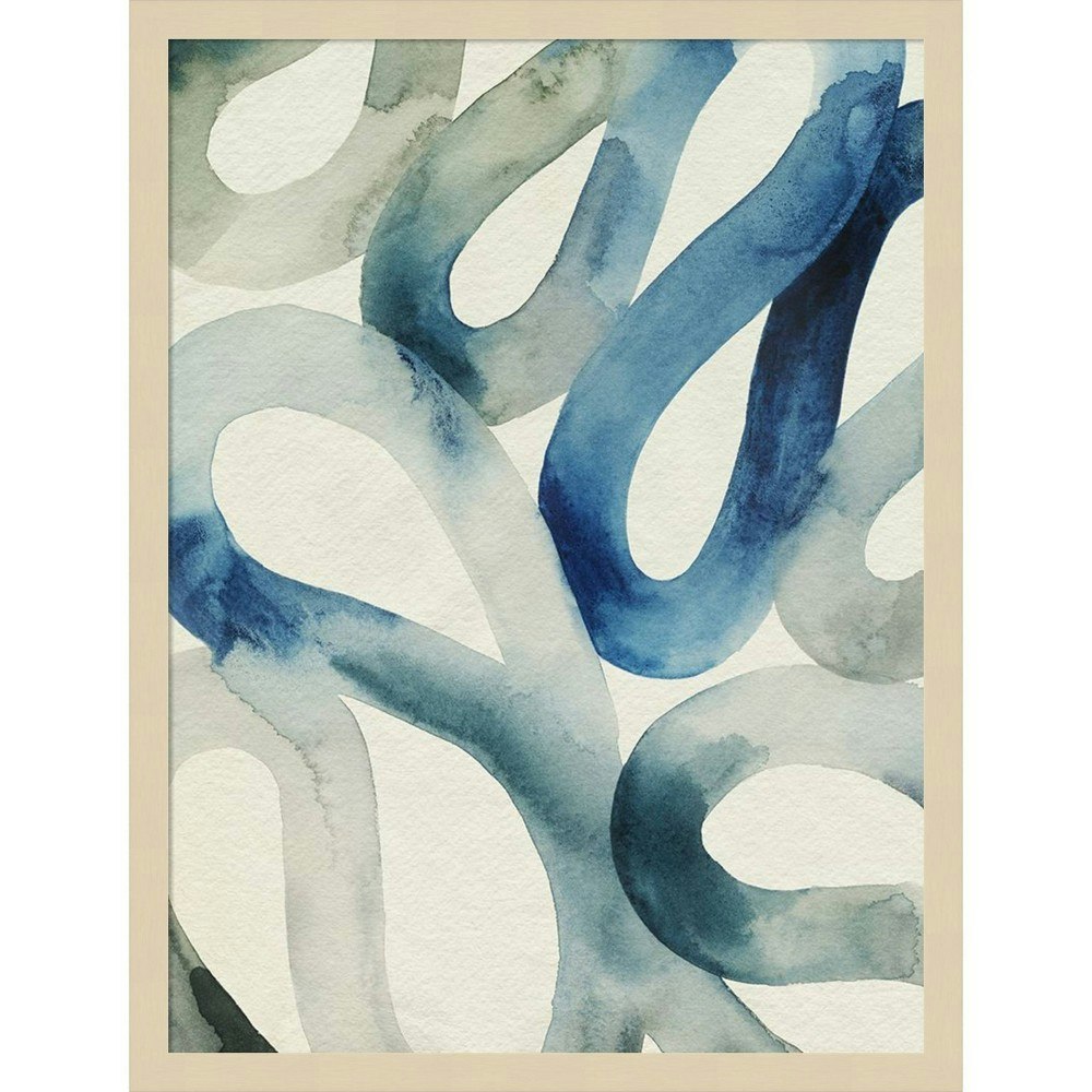 Amanti Art 19"x25" Water and Sand II Framed Wall Art Print: $162.99 Amanti Art 19"x25" Water and Sand II Framed Wall Art Print: $162.99