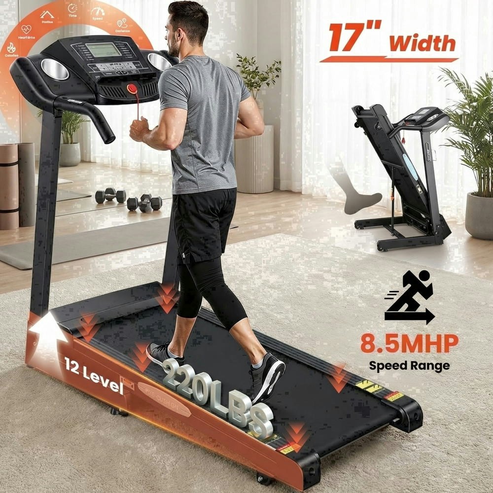 Naipo 2.5HP Foldable Treadmill: $262.69 Naipo 2.5HP Foldable Treadmill: $262.69