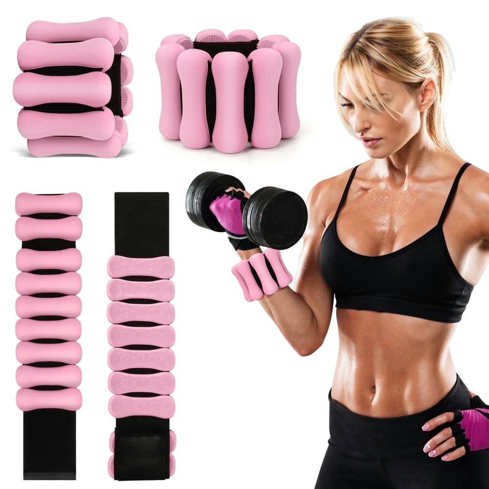 Cshidworld 1-lb Adjustable Ankle and Wrist Weights 2-Pack: $15.99 Cshidworld 1-lb Adjustable Ankle and Wrist Weights 2-Pack: $15.99