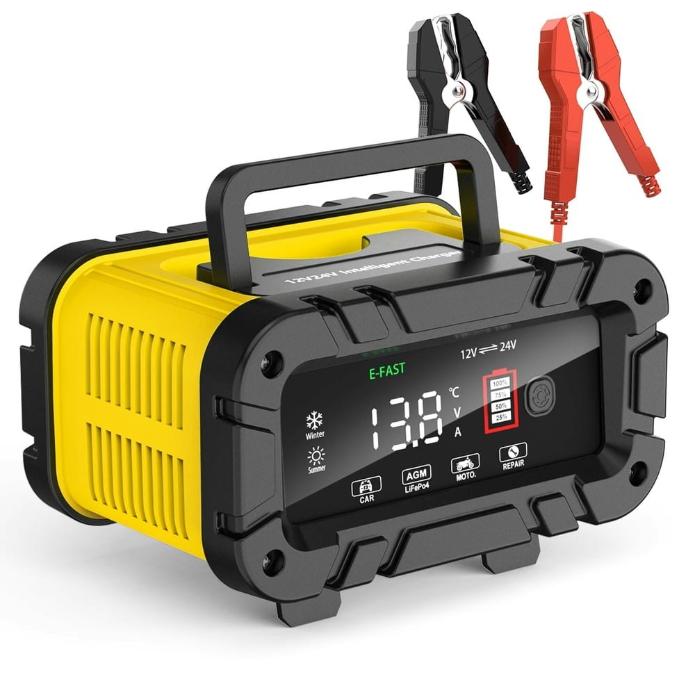 Xueyu 20A 12V and 24V Portable Smart Battery Charger: $38.89 Xueyu 20A 12V and 24V Portable Smart Battery Charger: $38.89