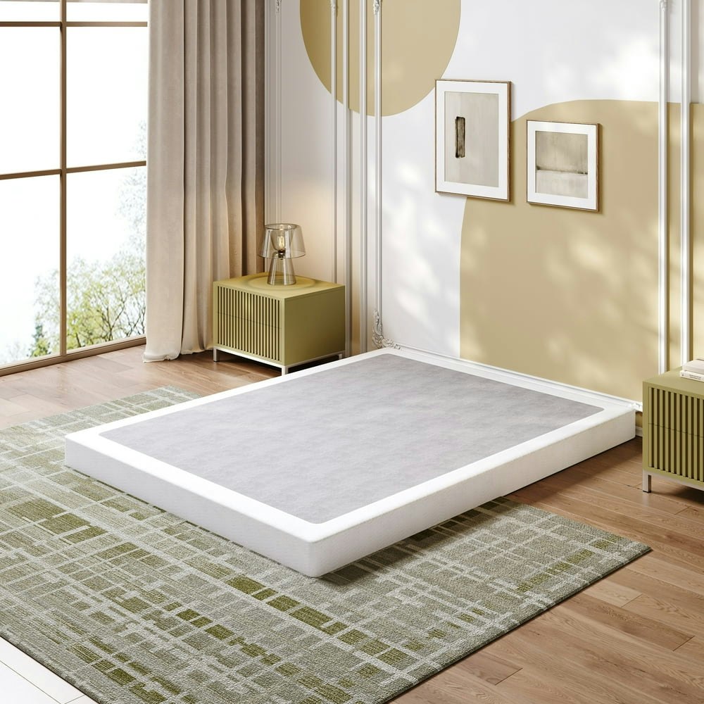 Louveta 5-Inch Queen Metal Box Spring: $65.80 Louveta 5-Inch Queen Metal Box Spring: $65.80
