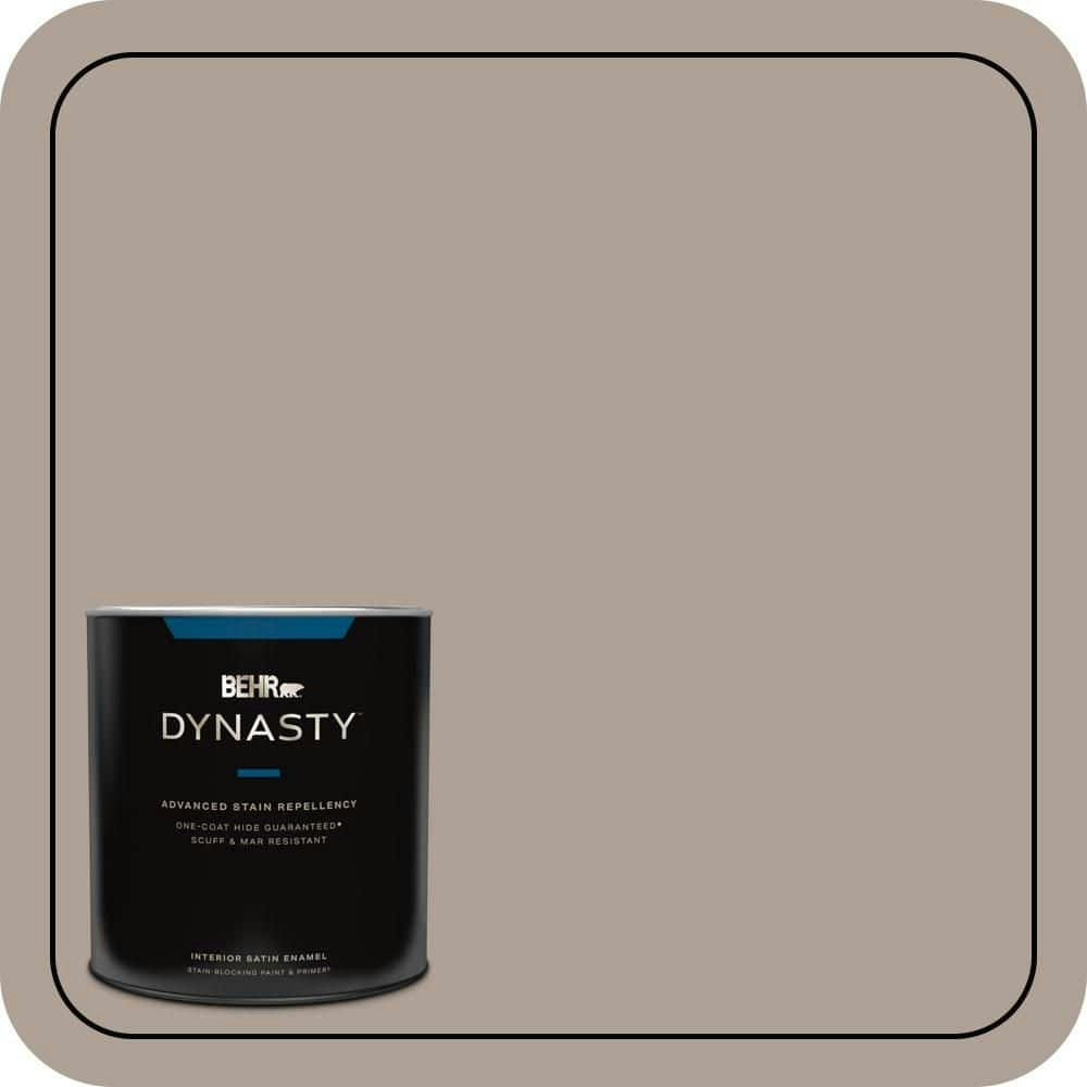 Behr Moleskin Satin Enamel Interior Paint & Primer 1-Quart Can: $33.98 Behr Moleskin Satin Enamel Interior Paint & Primer 1-Quart Can: $33.98