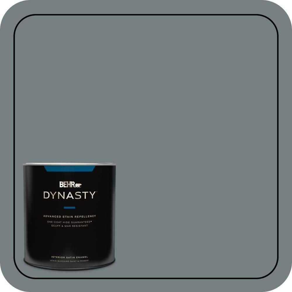 Behr Intergalactic Satin Enamel Interior Paint & Primer 1-Quart: $33.98 Behr Intergalactic Satin Enamel Interior Paint & Primer 1-Quart: $33.98