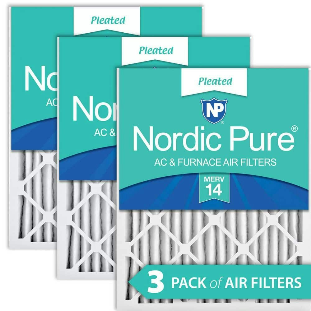 16" x 24" x 2" MERV 14 Pleated Air Filter 3-Pack: $64.99 16" x 24" x 2" MERV 14 Pleated Air Filter 3-Pack: $64.99