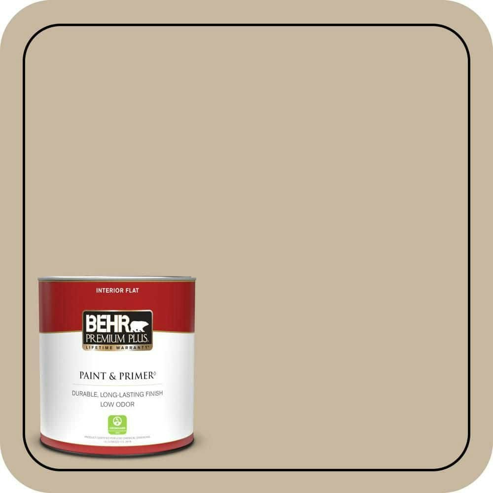 Ranch Tan Flat Interior Paint & Primer 1-Quart Can: $17.48 Ranch Tan Flat Interior Paint & Primer 1-Quart Can: $17.48