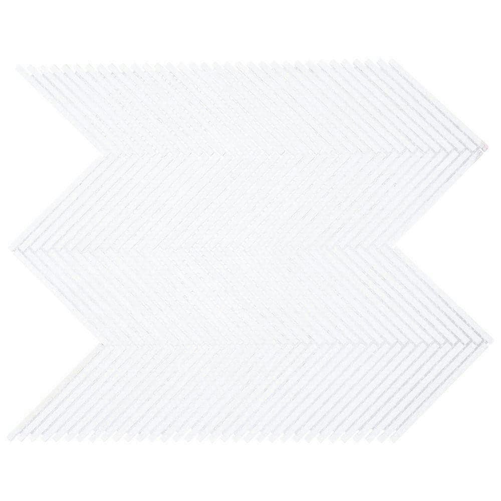 Ramfield Cotta 3/16-inch x 4.5-inch Glass Chevron Mosaic Wall Tile 5-Square-Foot Case: $122.67 Ramfield Cotta 3/16-inch x 4.5-inch Glass Chevron Mosaic Wall Tile 5-Square-Foot Case: $122.67