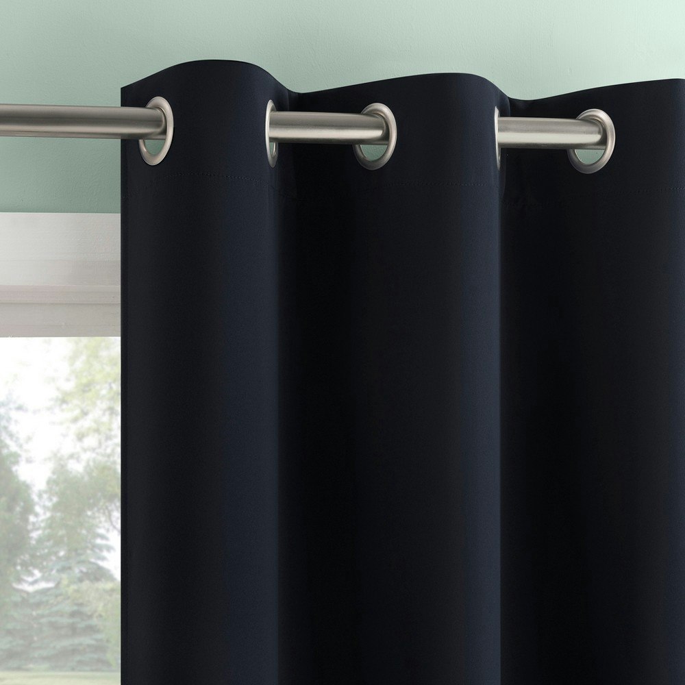 Sun Zero Tedrow 37" x 84" 100% Blackout Grommet Curtain Panel 2-Pack: $24.99 Sun Zero Tedrow 37" x 84" 100% Blackout Grommet Curtain Panel 2-Pack: $24.99