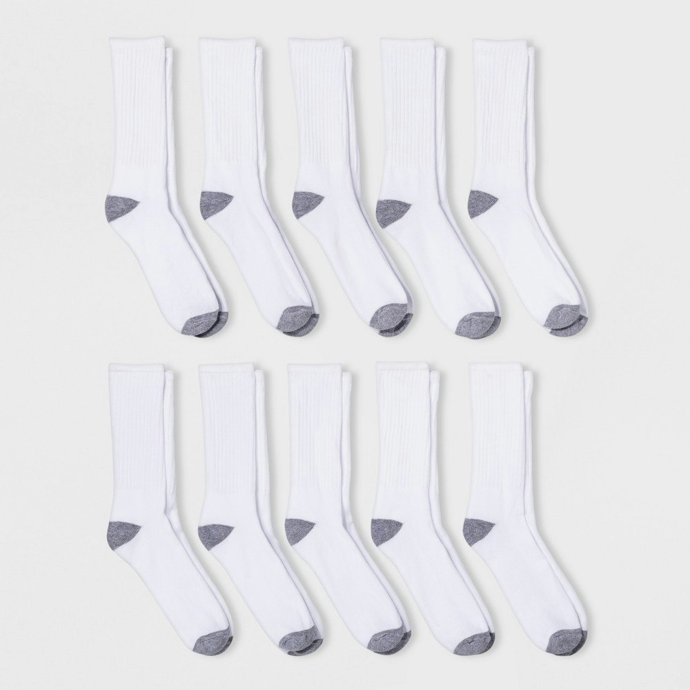 Goodfellow & Co Men's Odor Resistant Crew Socks 10-Pack: $15 Goodfellow & Co Men's Odor Resistant Crew Socks 10-Pack: $15