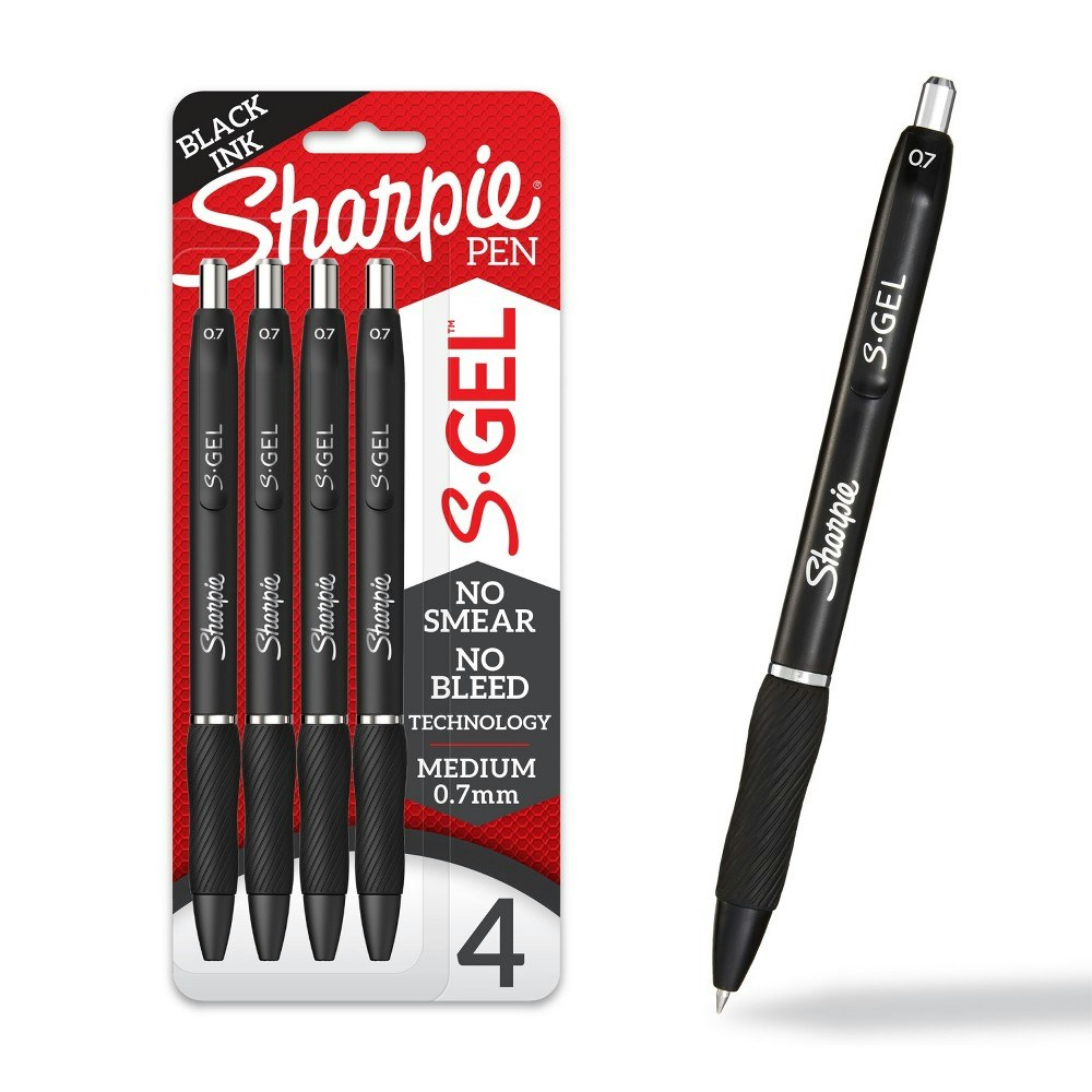 Sharpie S-Gel 0.7mm Medium Point Retractable Pens 4-Pack: $4.89 Sharpie S-Gel 0.7mm Medium Point Retractable Pens 4-Pack: $4.89