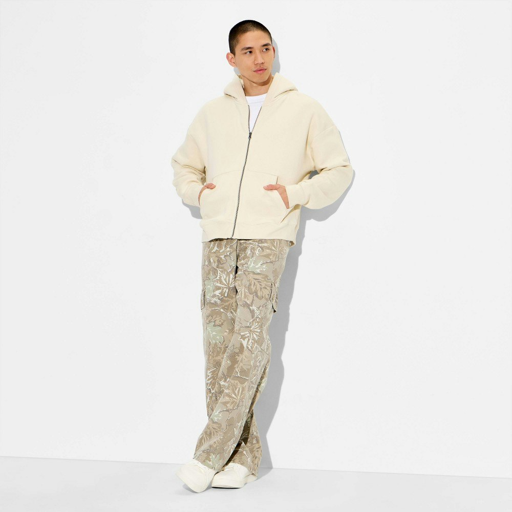 Men's Hooded Fleece Zip-Up Sweatshirt: $35 Men's Hooded Fleece Zip-Up Sweatshirt: $35