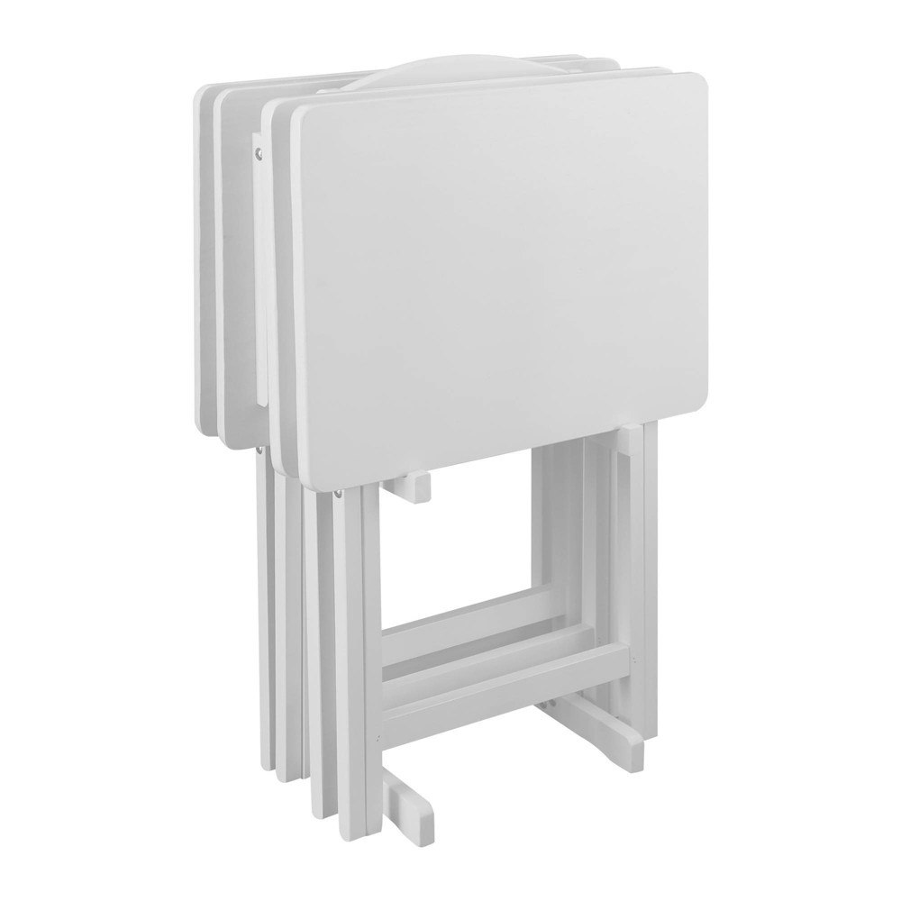 Flora Home 5-Piece Tray Table Set: $73.99 Flora Home 5-Piece Tray Table Set: $73.99