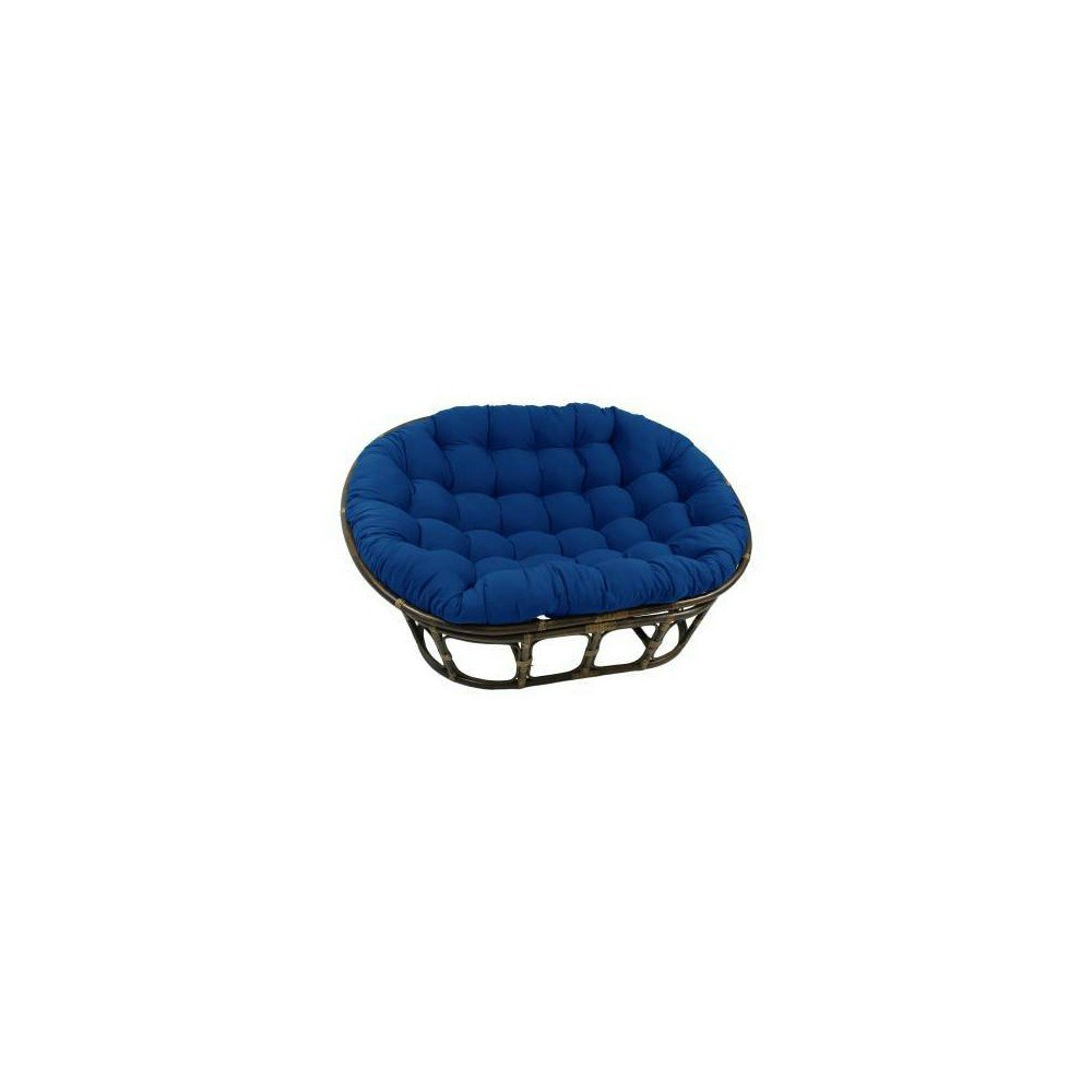 International Caravan 63"x45" Double Papasan Chair with Twill Cushion: $391.99