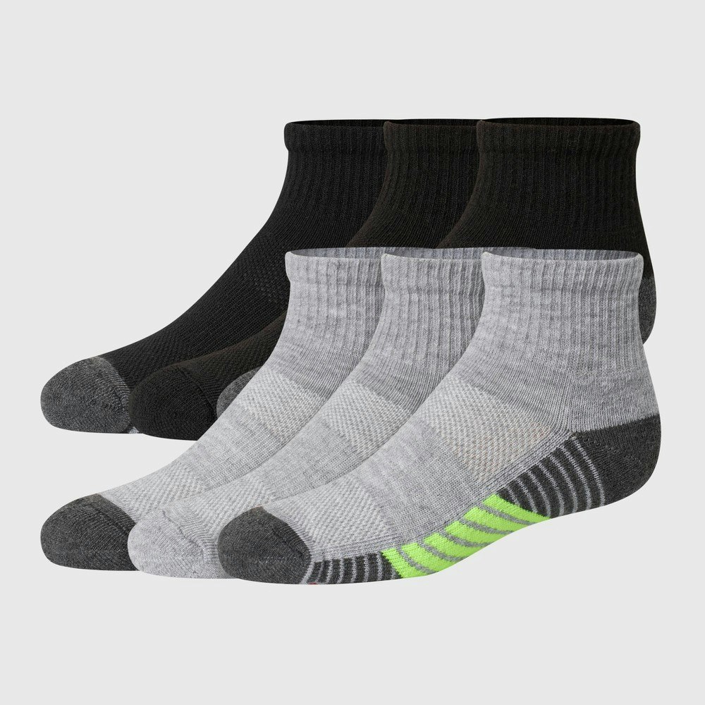 Hanes Boys' Premium Ankle Athletic Socks 6-Pack: $9.49 Hanes Boys' Premium Ankle Athletic Socks 6-Pack: $9.49