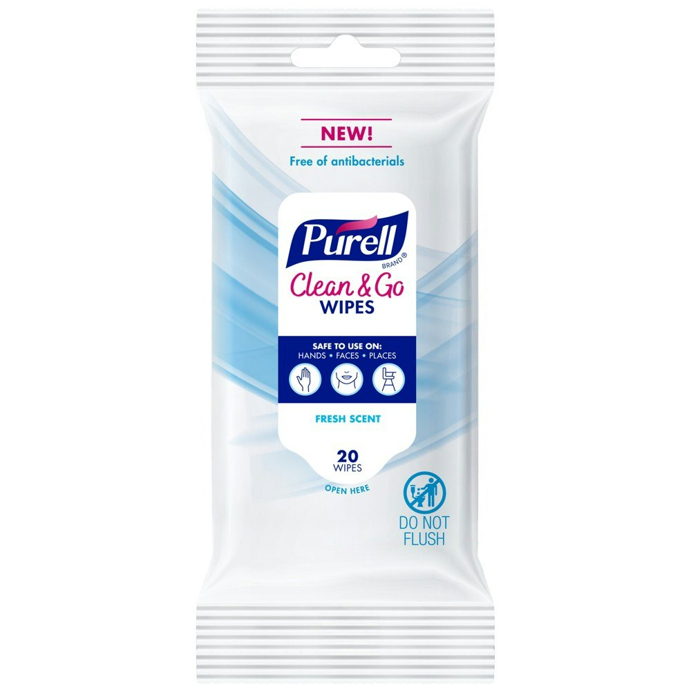 Purell Clean & Go Wipes 20-Count: $2.29 Purell Clean & Go Wipes 20-Count: $2.29