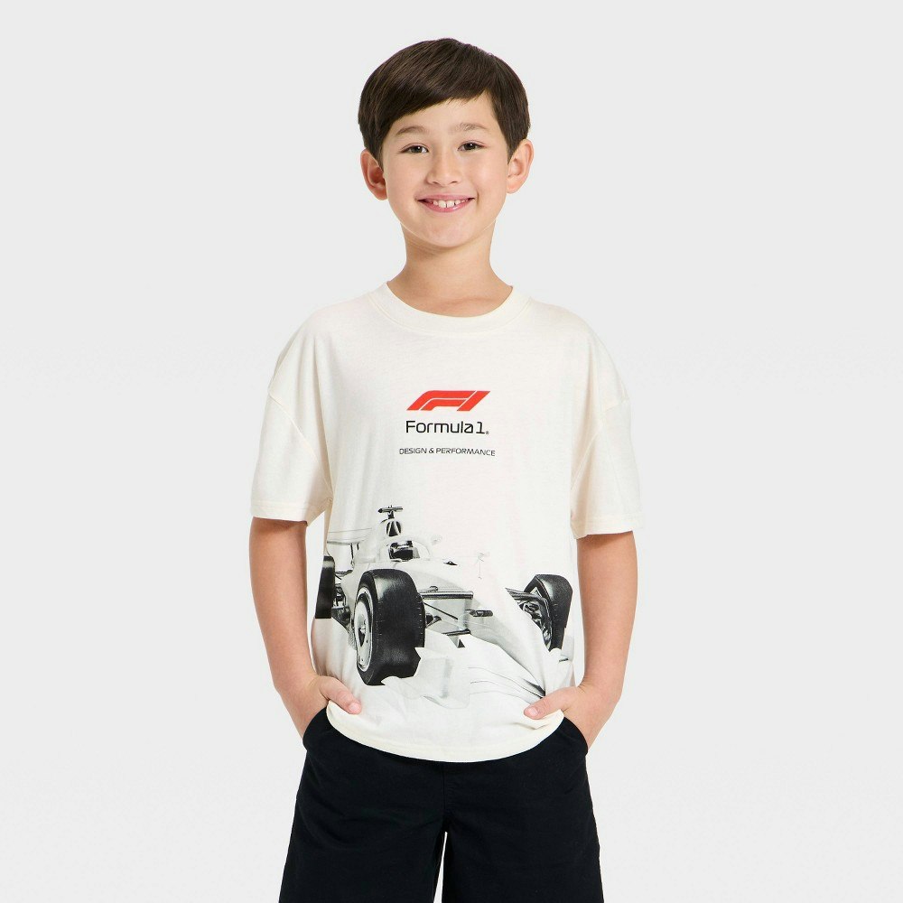 Boys' Formula 1 Graphic T-Shirt Large: $10