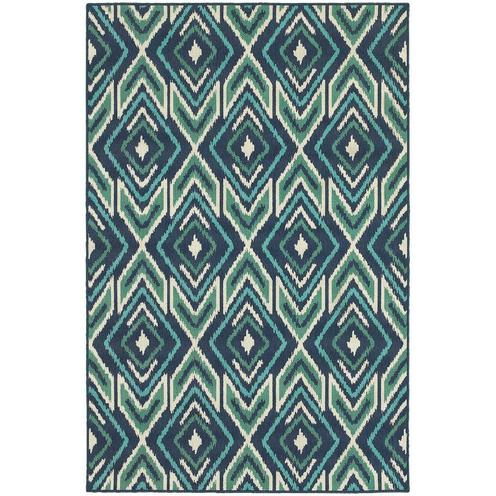 Captiv8e Designs 8'x11' Floral Medallion Patio Rug: $499.99 Captiv8e Designs 8'x11' Floral Medallion Patio Rug: $499.99