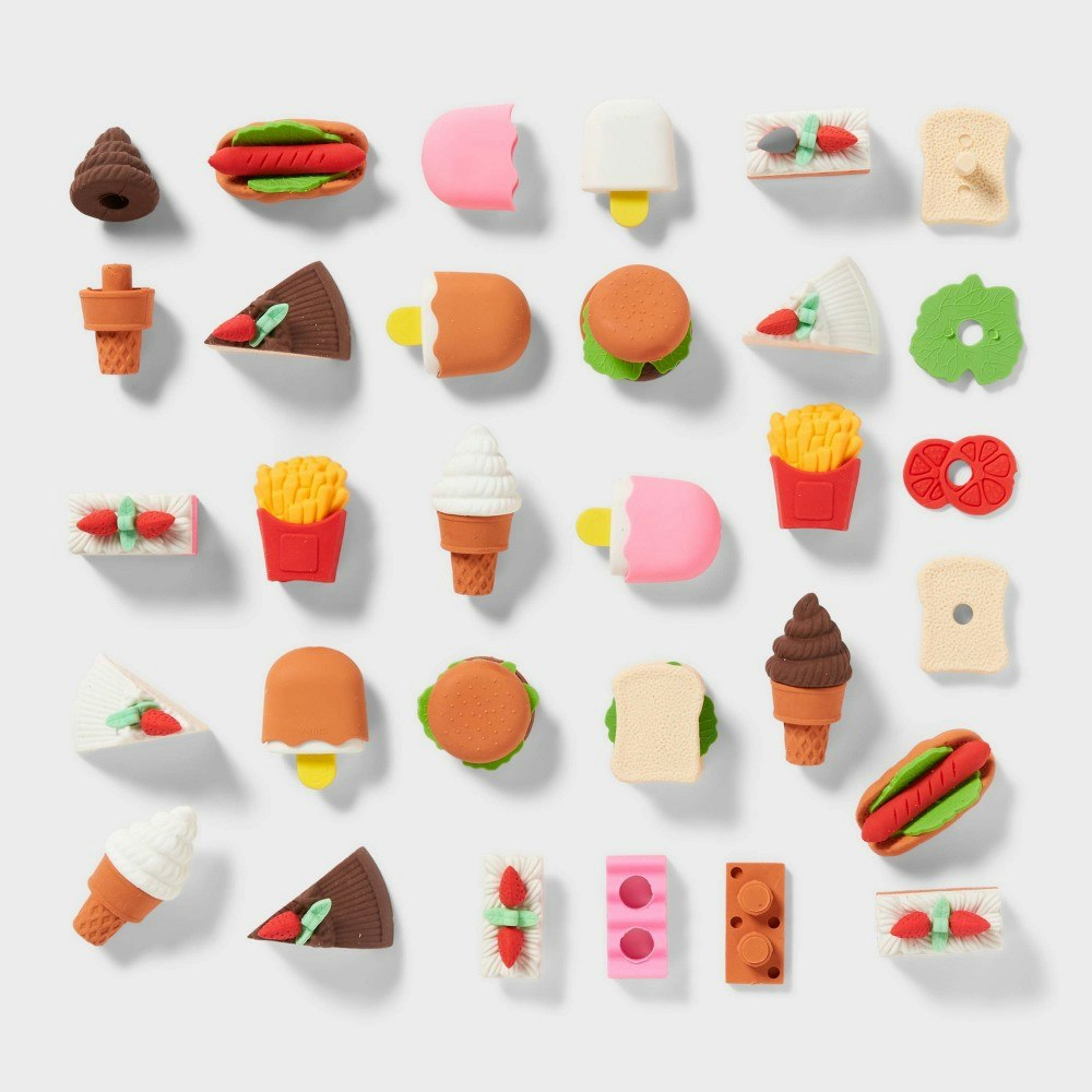 Spritz 24-Count Food Eraser Set: $6.50 Spritz 24-Count Food Eraser Set: $6.50
