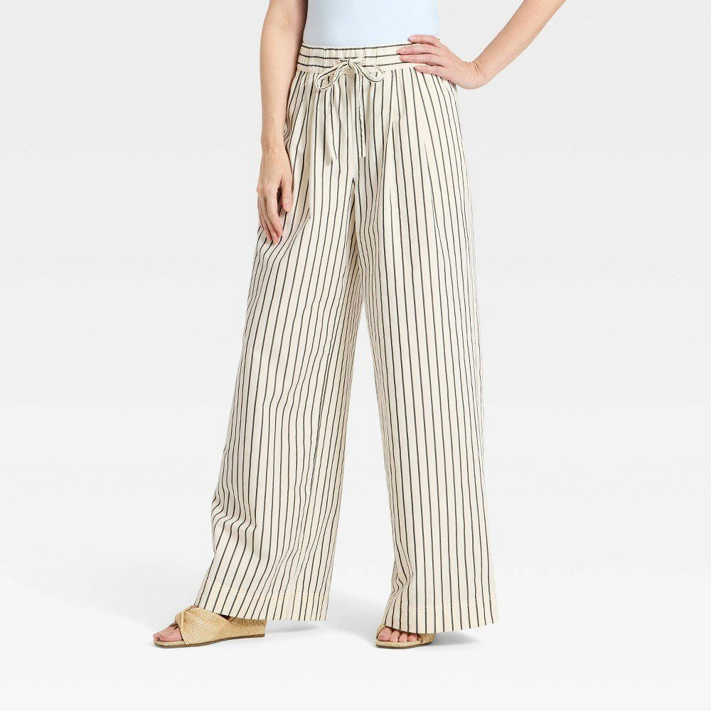 A New Day Women's Pull-On Twill Pants: $35 A New Day Women's Pull-On Twill Pants: $35