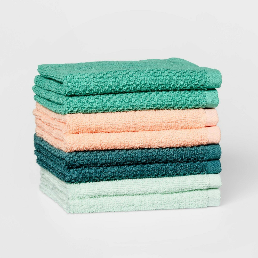 Pillowfort 12"x12" Cotton Washcloth 8-Pack: $6 Pillowfort 12"x12" Cotton Washcloth 8-Pack: $6