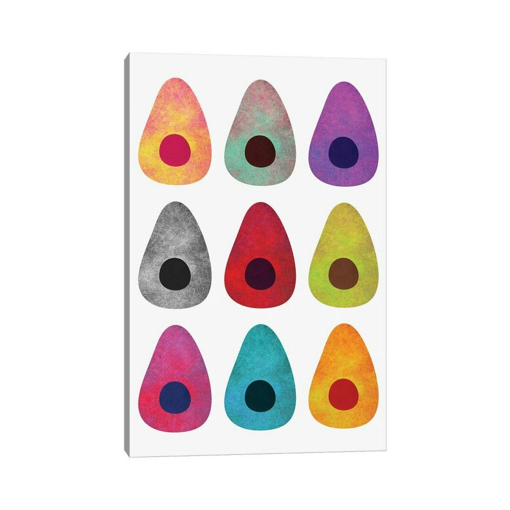 Elisabeth Fredriksson Colored Avocados 26" x 18" Canvas Art: $82.99 Elisabeth Fredriksson Colored Avocados 26" x 18" Canvas Art: $82.99