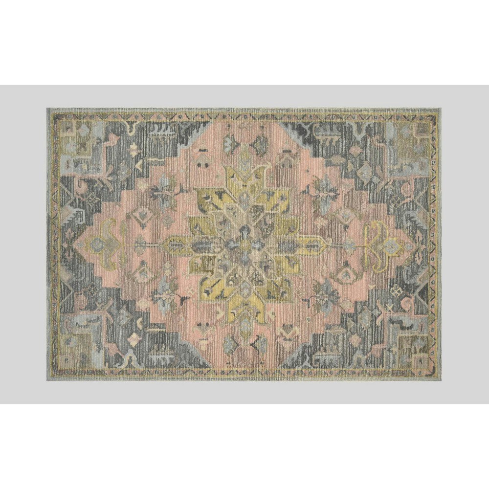 7'x10' Damask Tufted Wool Area Rug: $360 7'x10' Damask Tufted Wool Area Rug: $360