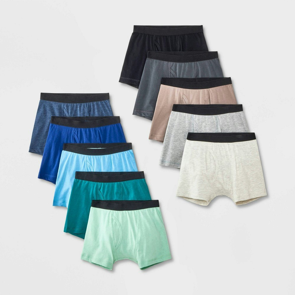 Cat & Jack Boys' Boxer Briefs 10-Pack: $18 Cat & Jack Boys' Boxer Briefs 10-Pack: $18