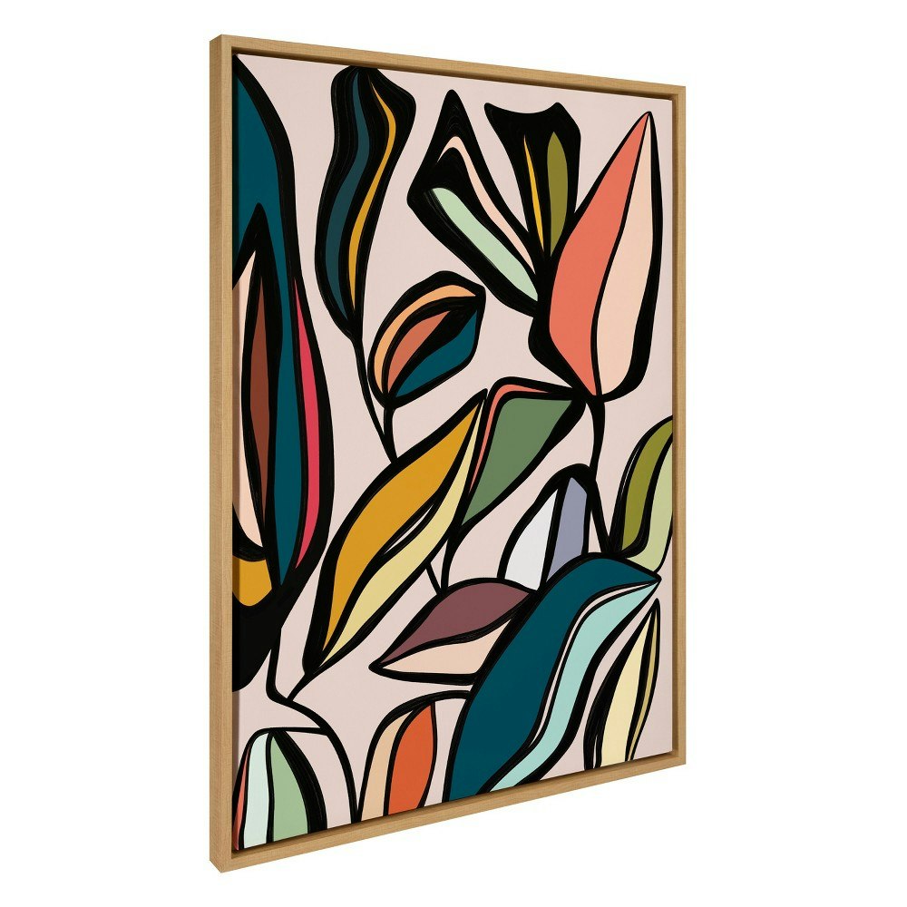 Kate & Laurel Sylvie Fanciful Ficus 28x38-Inch Framed Canvas Wall Art: $109.99 Kate & Laurel Sylvie Fanciful Ficus 28x38-Inch Framed Canvas Wall Art: $109.99