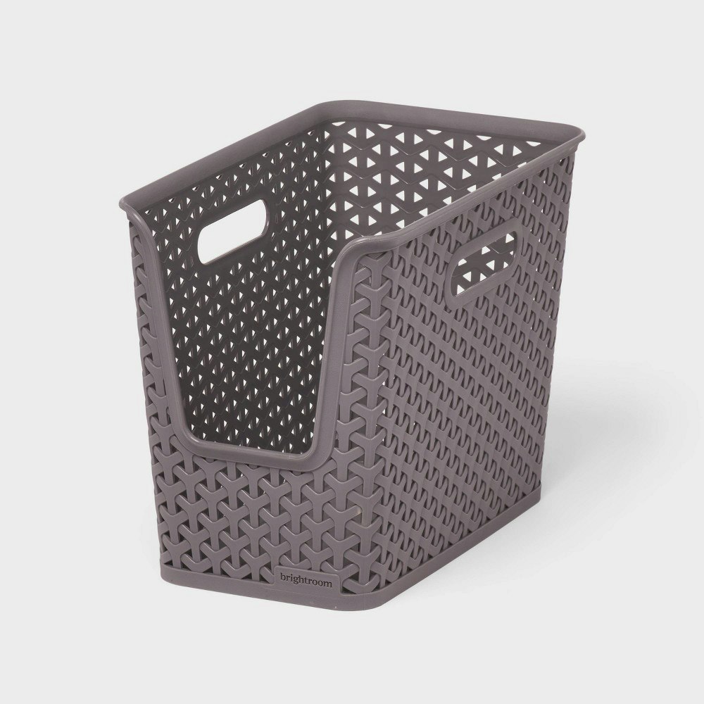 Brightroom Y-Weave Narrow Storage Basket: $5 Brightroom Y-Weave Narrow Storage Basket: $5