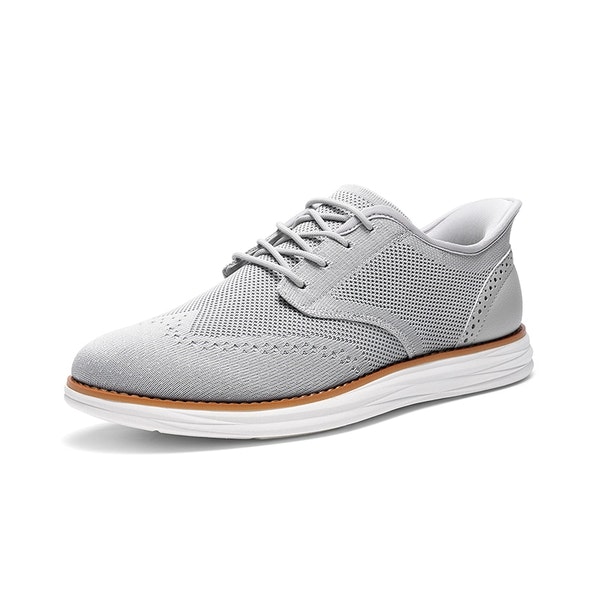 Bruno Marc Men's Knitted Oxford Sneakers: $28.59