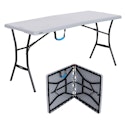 Lifetime 5-Foot Rectangle Fold-in-Half Table for $33 + free shipping