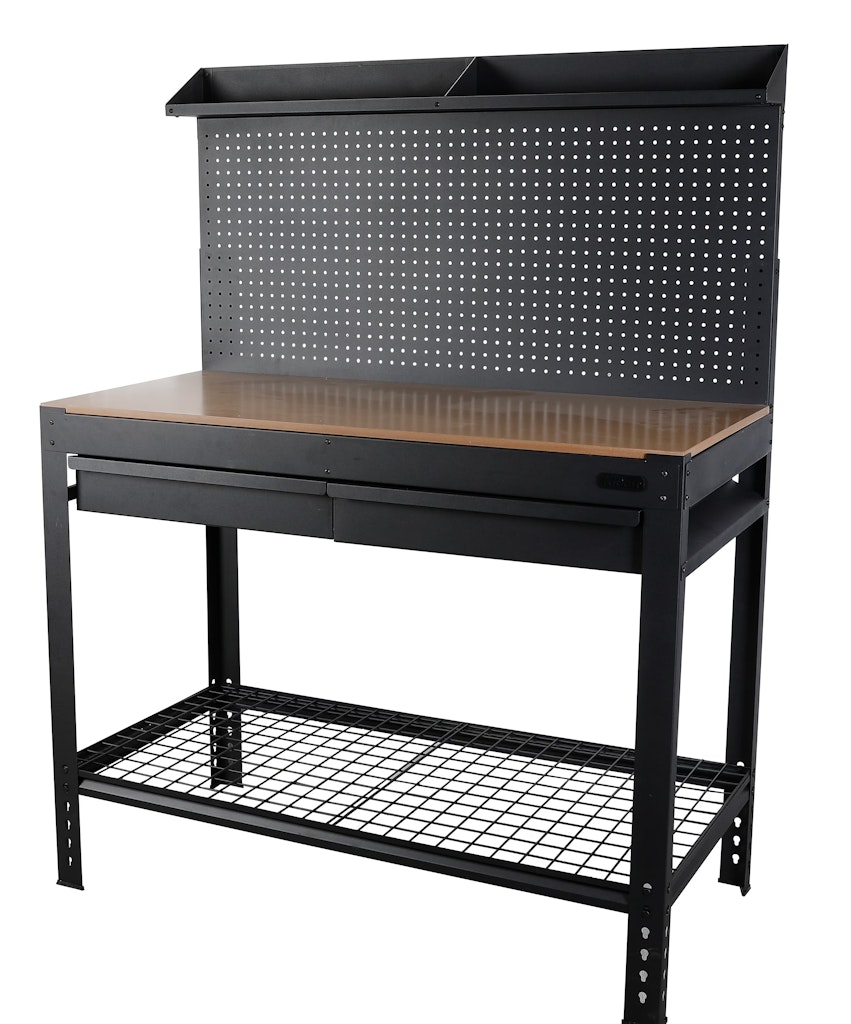 Hyper Tough 48" Steel Workbench: $89