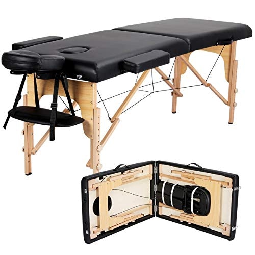 Yaheetech 84"x24" Portable Folding Massage Table: $82.89