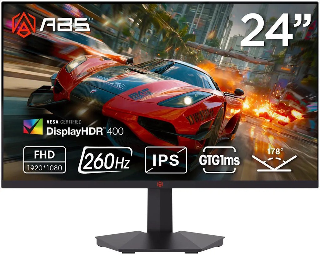 ABS GF241NE 23.8" FHD HDR Monitor: $92