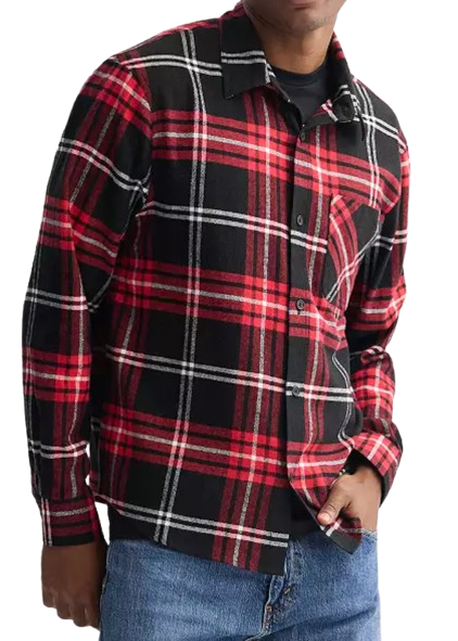 Retrofit Men's Button-Down Flannel: $4.04