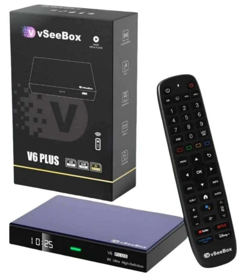 Refurb vSeeBox V6 Plus 8K UHD Streaming Media Player: $280