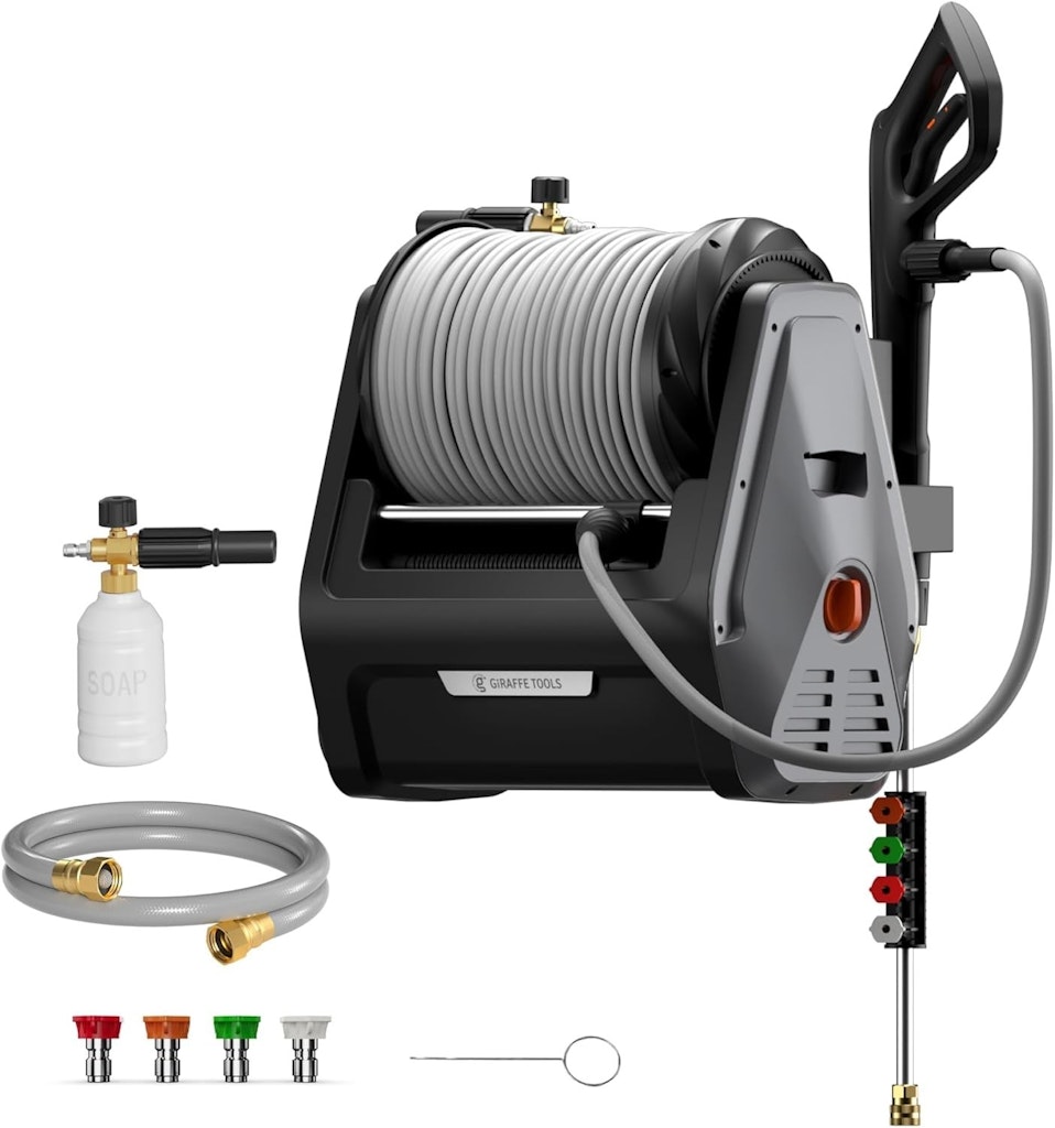 Certified Refurb Giraffe Tools Max 2900 PSI Electric Pressure Washer w/ 100-Foot Hose: $281