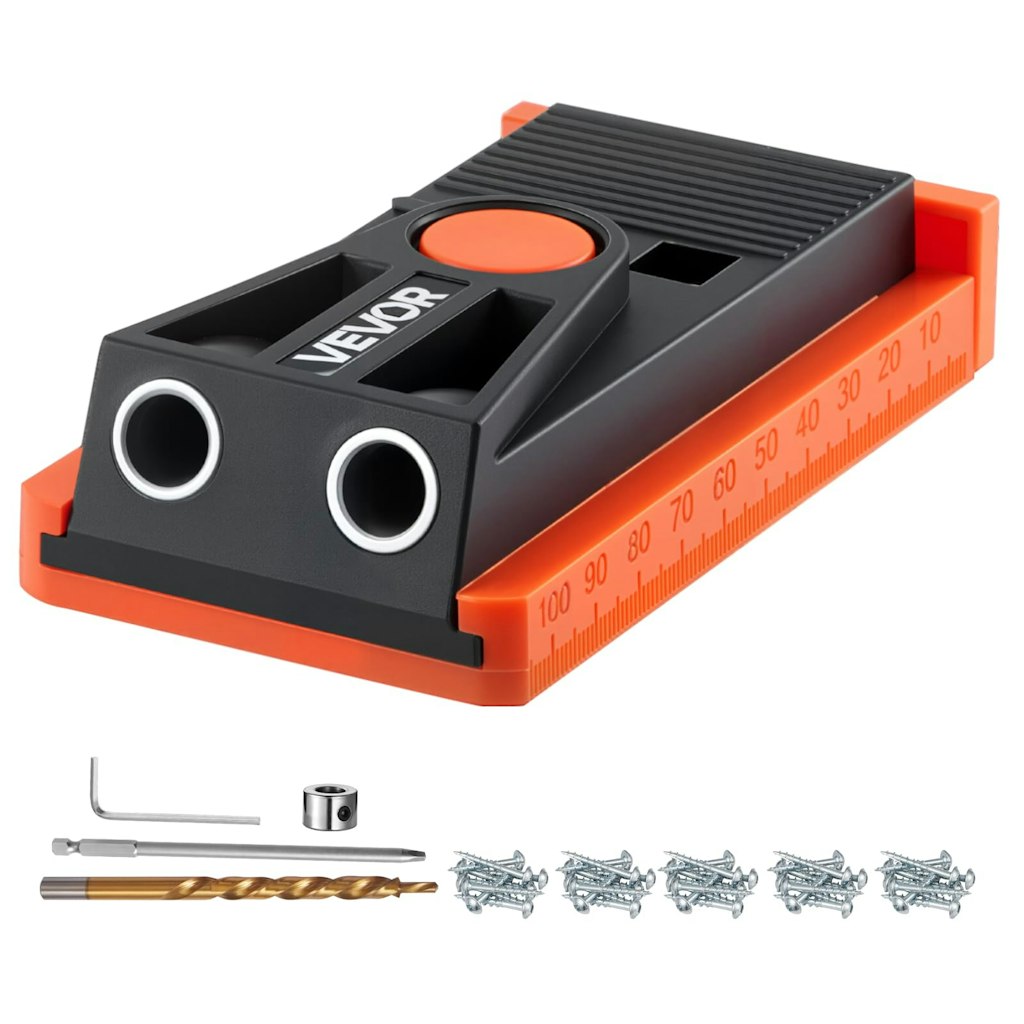 Vevor Mini Adjustable Pocket Hole Jig Kit: $14.27