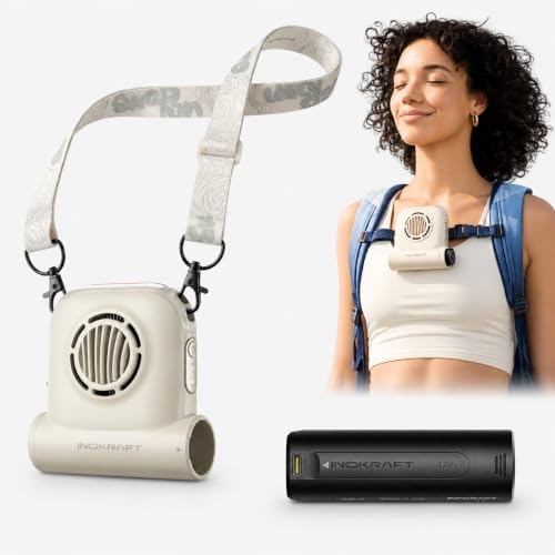 InoKraft Portable Clip-On Waist Fan: $9.99