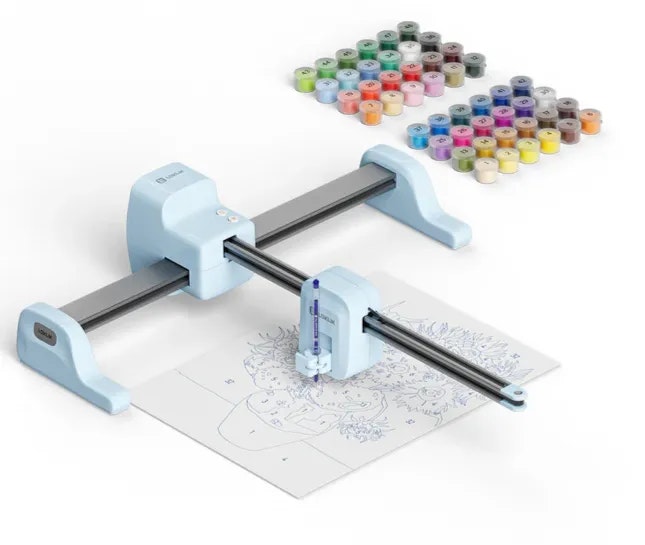 LOKLiK iPaint Custom Paint by Number Machine Kit: $45.99