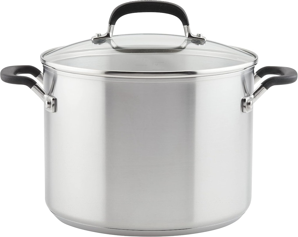 KitchenAid 8-Quart Stainless Steel Stock Pot: $39