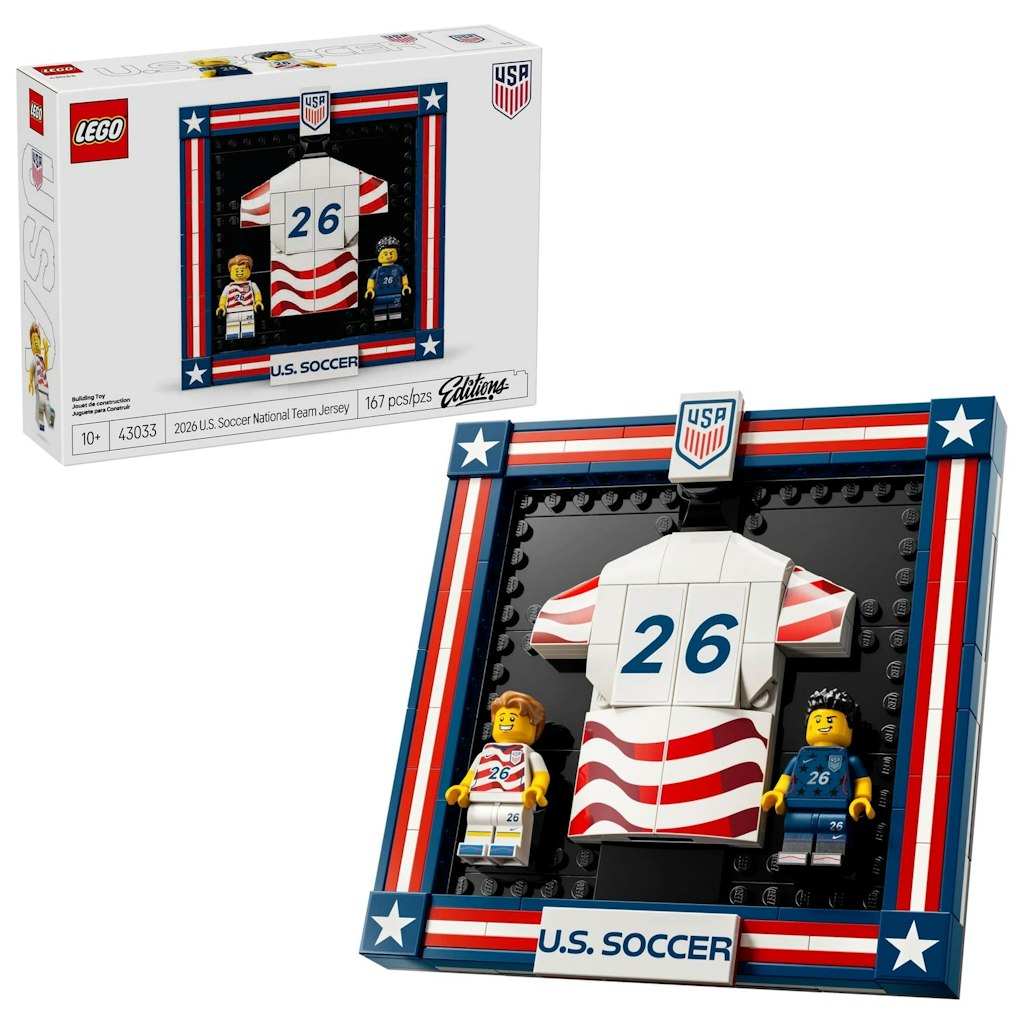 LEGO 2026 U.S. Soccer National Team Jersey: $21