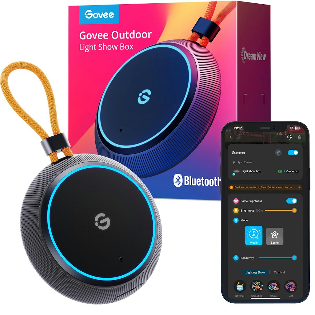 Govee Outdoor Light Show Box w/ 22 Music Modes: $30