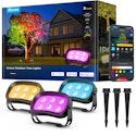 Govee Outdoor Tree Lights 3-Pack RGBWIC LED Landscape Lighting for $80 + free shipping