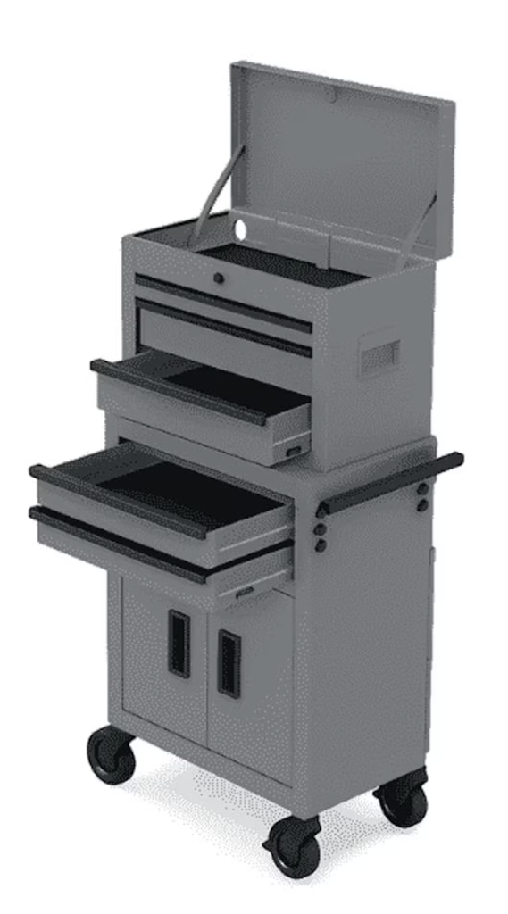 Hyper Tough 20" Heavy Duty Steel Tool Chest: $83