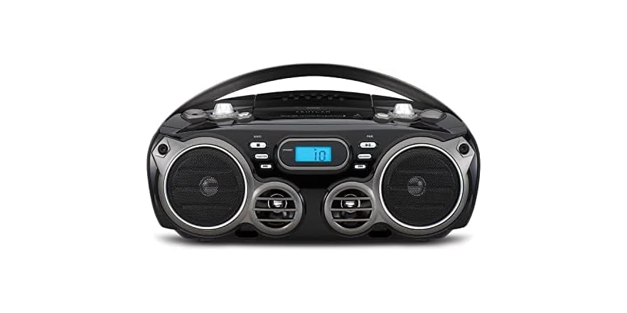 Proscan CD Boom Box w/ Bluetooth & AM/FM Radio: $25