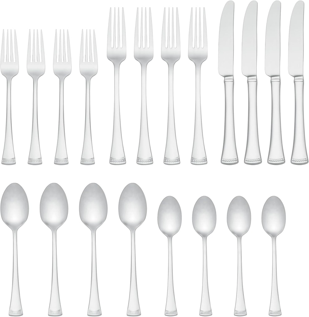 Lenox Portola Mirror 20-Piece Flatware Set: $28