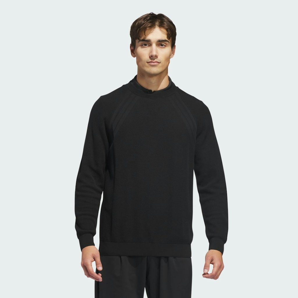 Adidas Ultimate365 Tour Knit Crewneck Sweatshirt: $150
