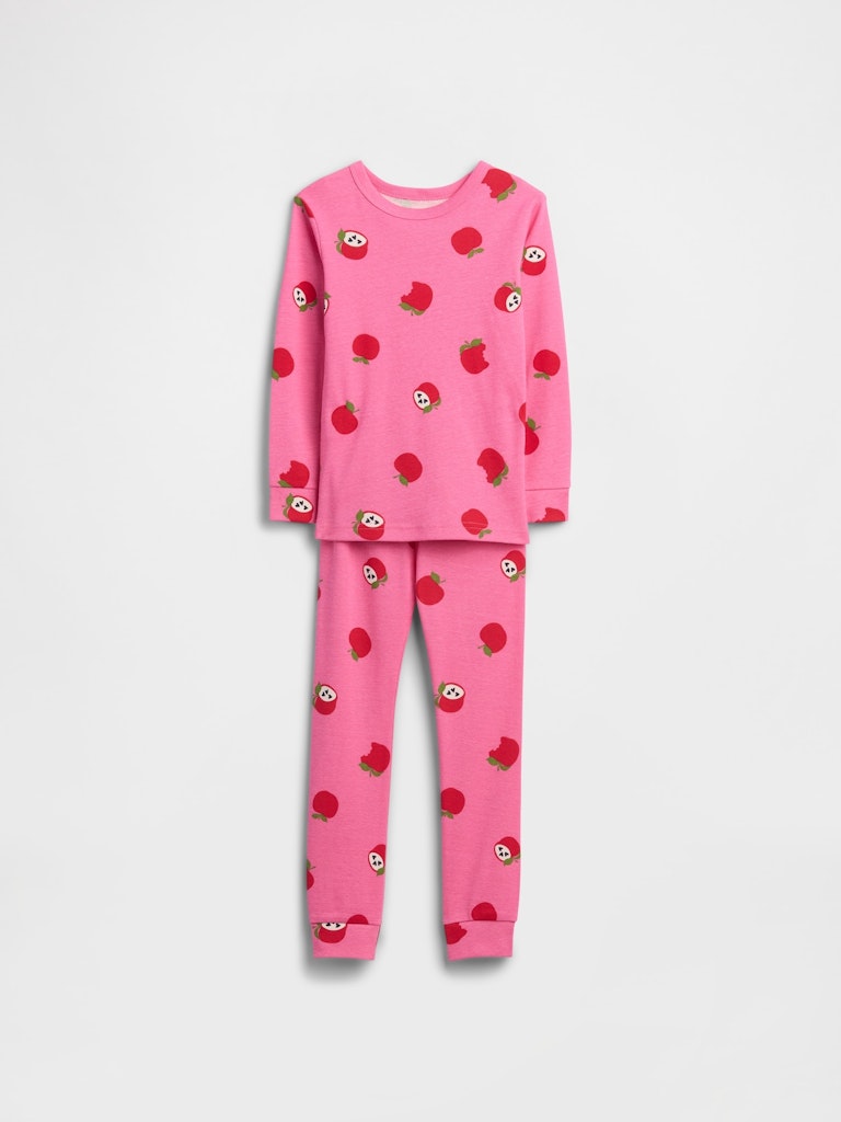 BabyGap Apple Print Pajama Set: $11.99 BabyGap Apple Print Pajama Set: $11.99