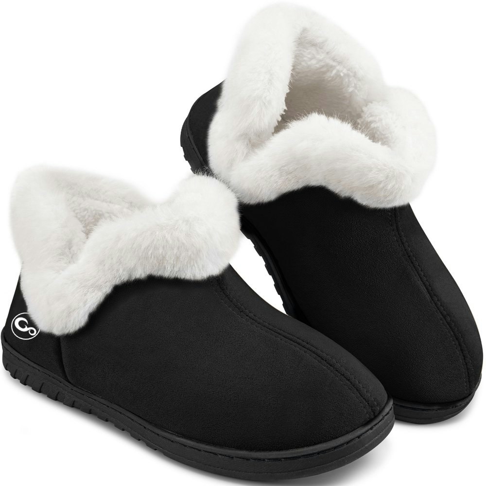 Ecetana Women's Faux Fur Memory Foam Slippers: $13.98 Ecetana Women's Faux Fur Memory Foam Slippers: $13.98